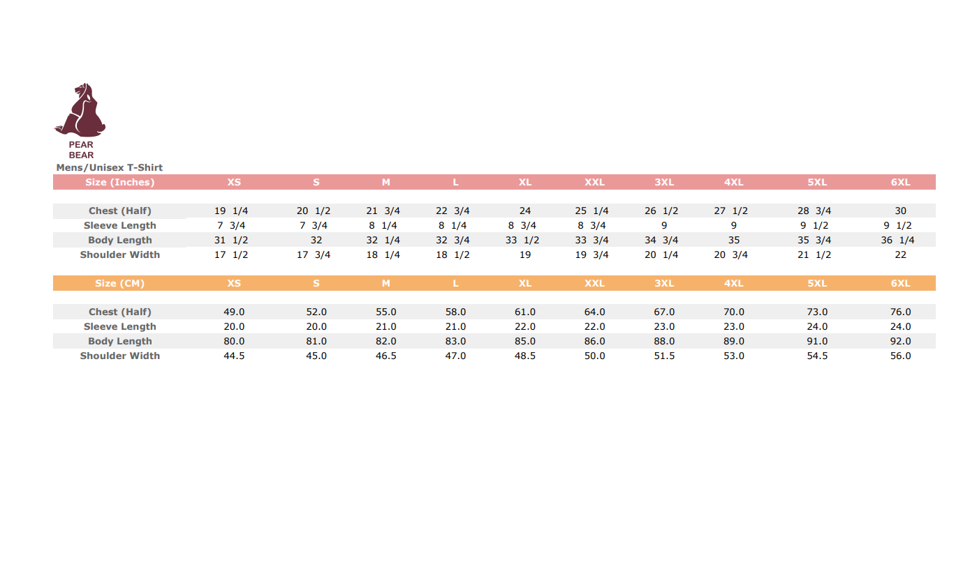 REDUCED! Pear Bear T-Shirt