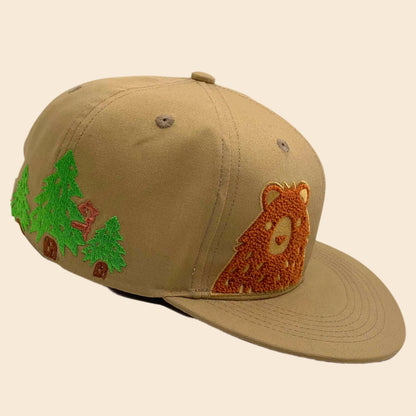 Forest Bear Hat - Brown
