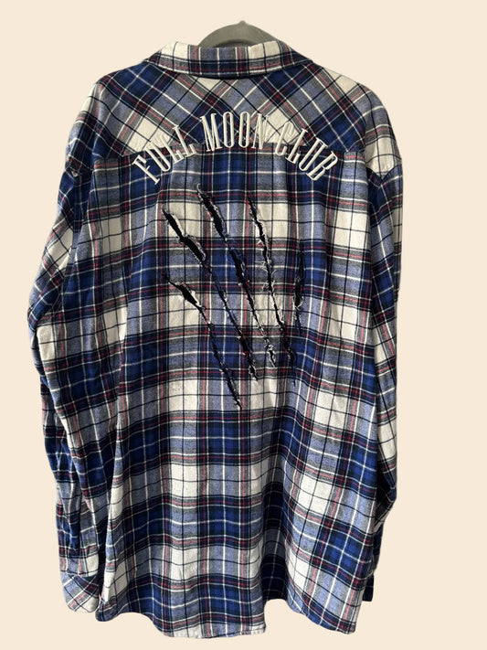 V-Art Flannel Shirt Sample - 3XL