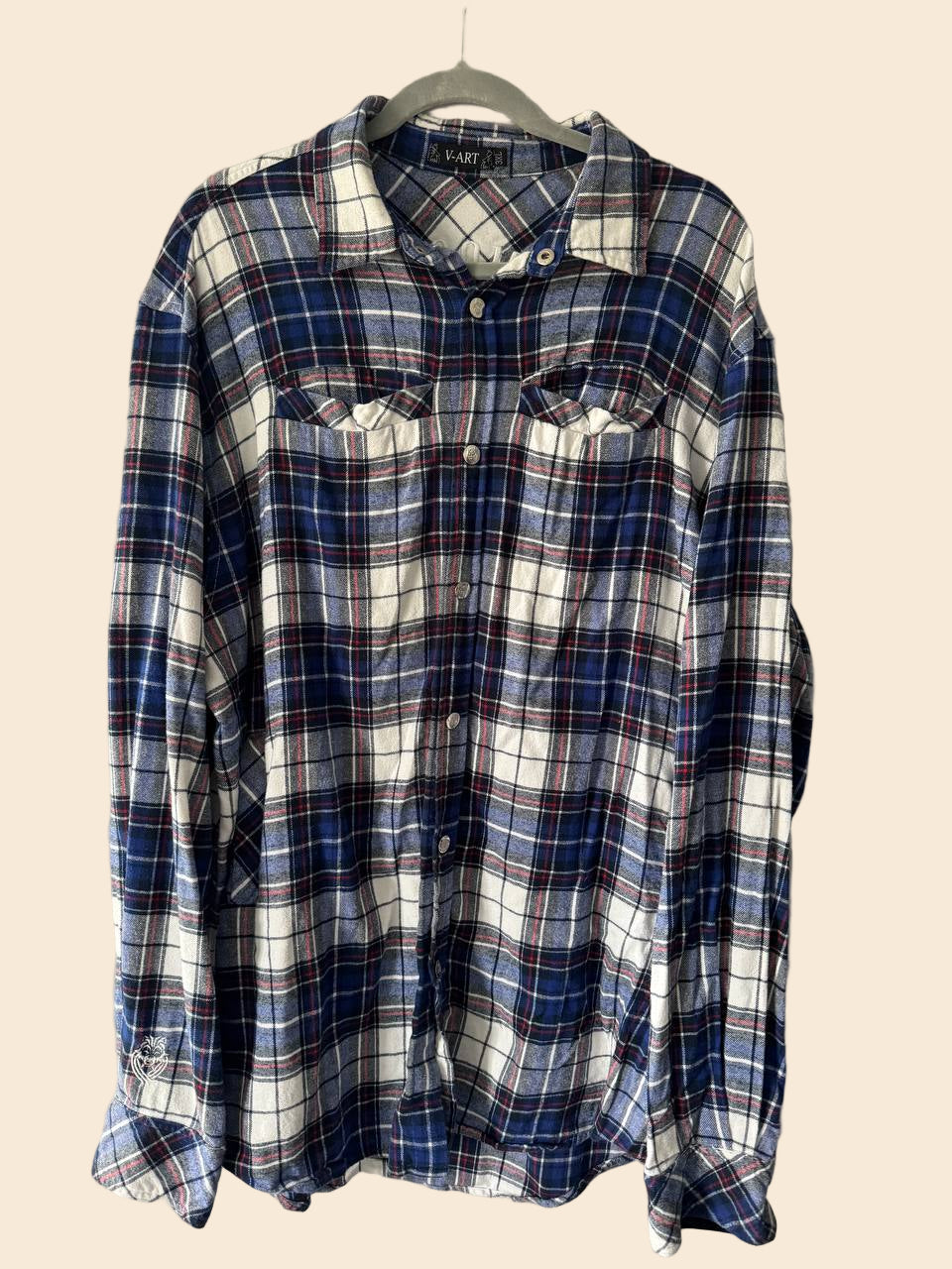V-Art Flannel Shirt Sample - 3XL